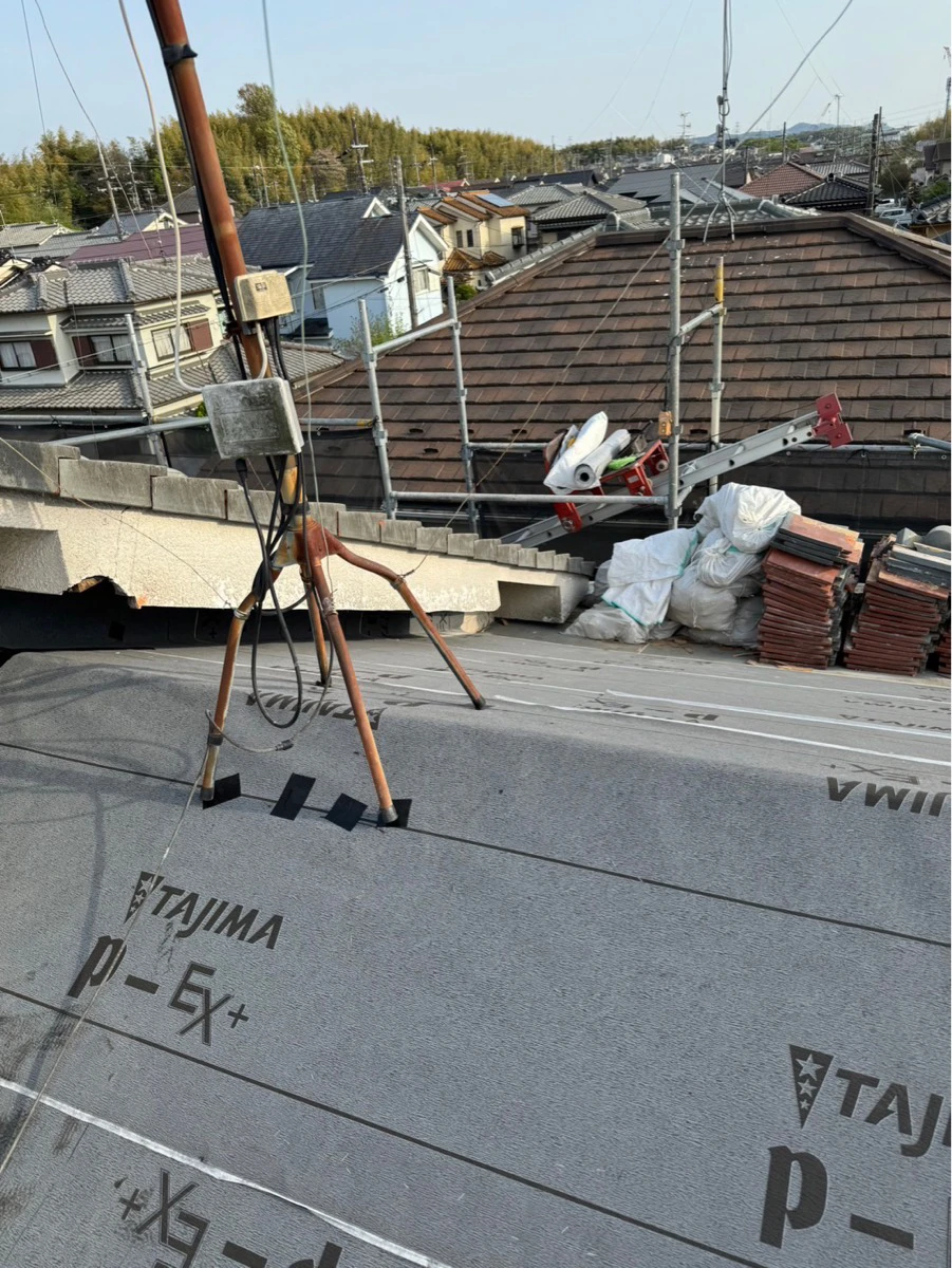 施工中の様子1