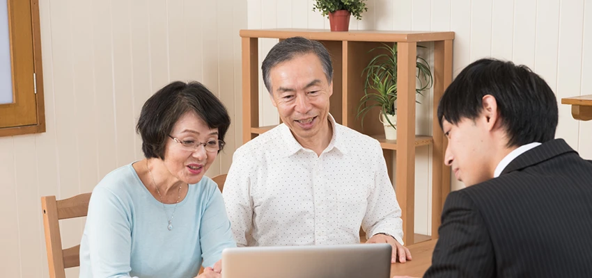 リフォーム打ち合わせの様子