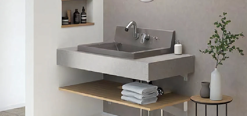 スタイリッシュな洗面空間