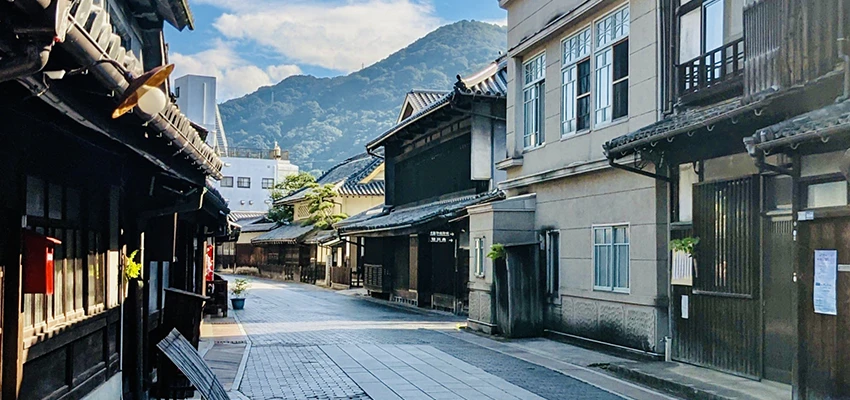 京都の伝統的な住宅街