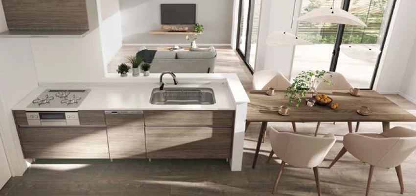 モダンなキッチン空間