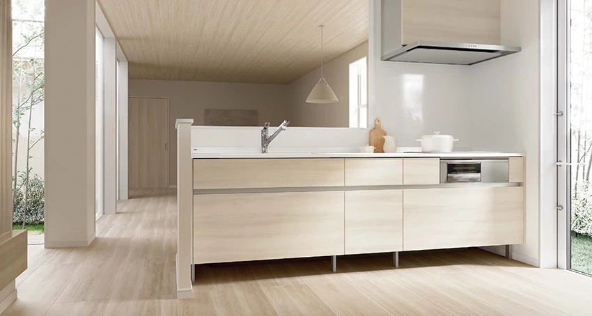 ミニマルなキッチンデザイン