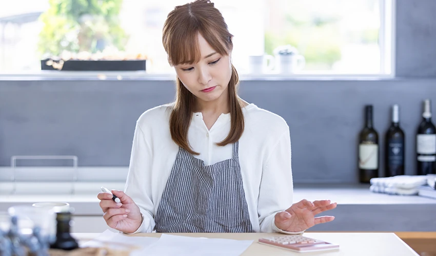 保険書類と計算