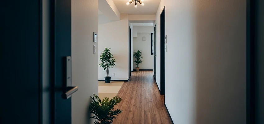 日本の住宅の内部廊下