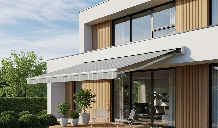 おしゃれなオーニング