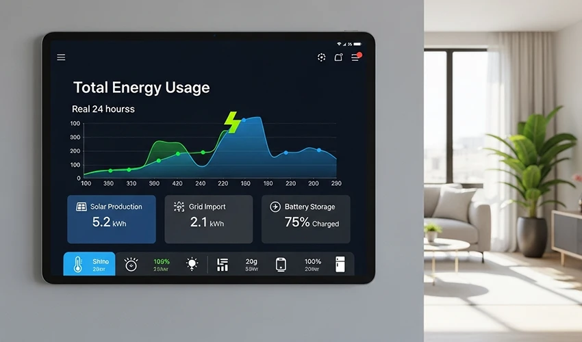 スマートホームのエネルギー管理システム