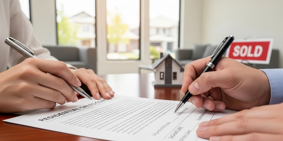 住宅売却と契約書