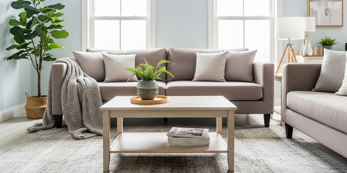 清潔で快適なリビング