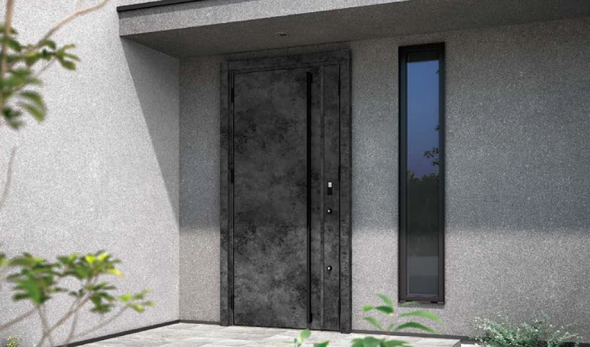 モダンな玄関ドア