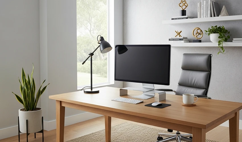 モダンなホームオフィス空間