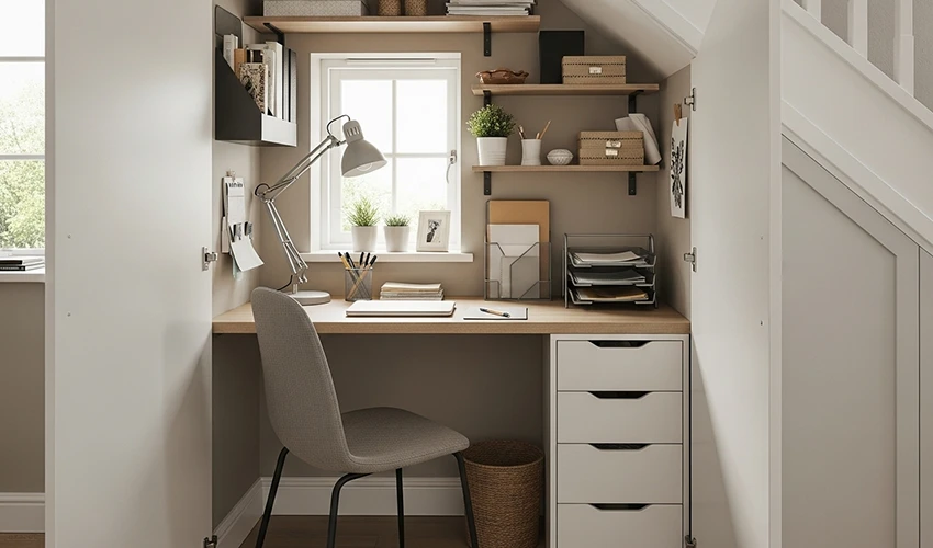 コンパクトなワークスペース