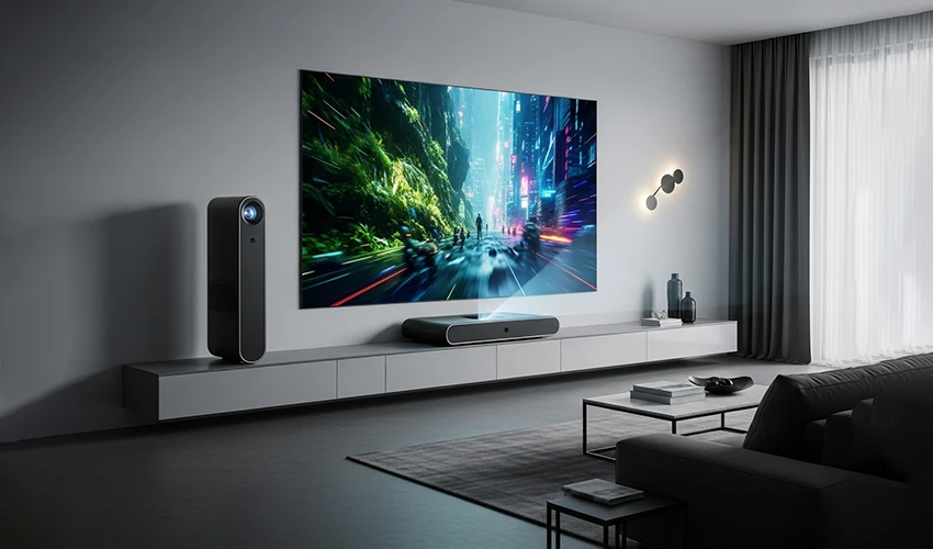 最新の超短焦点プロジェクター