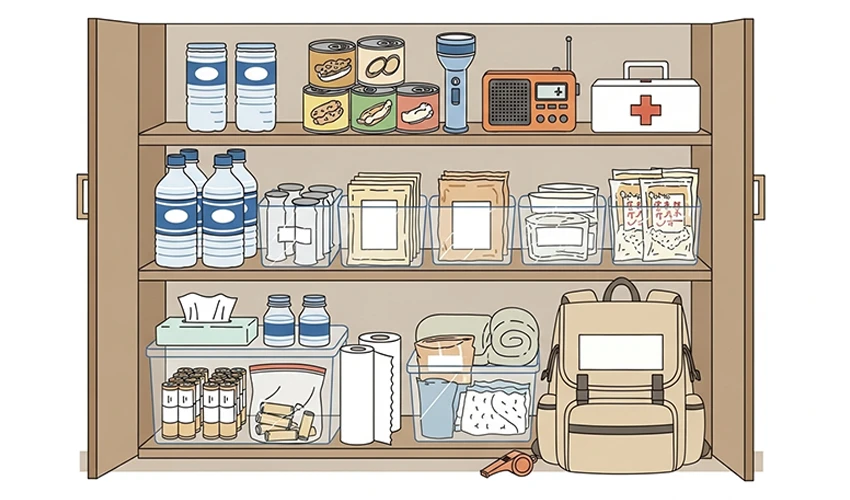 防災準備と備蓄