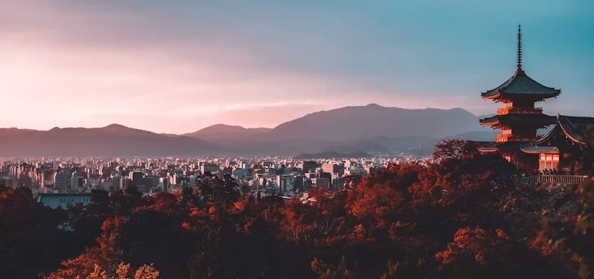京都の伝統的な風景