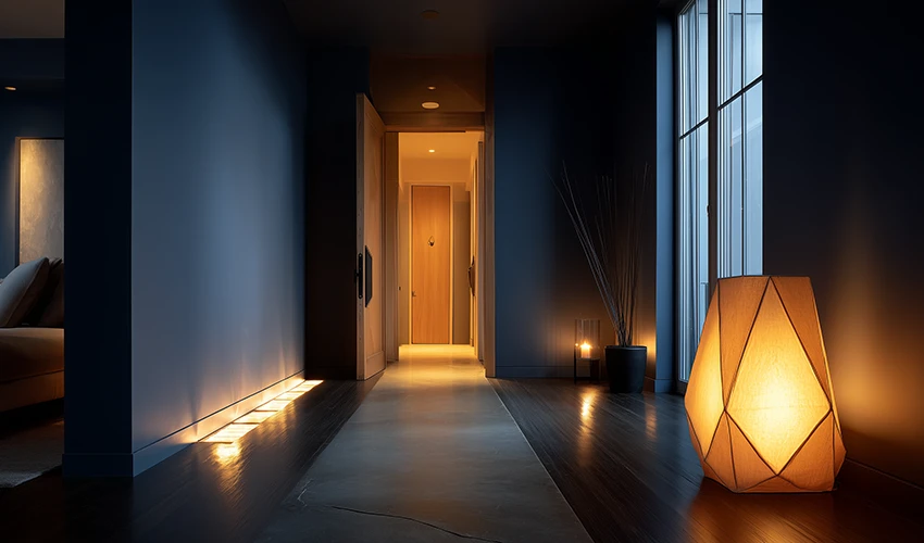 複数の光源による空間演出