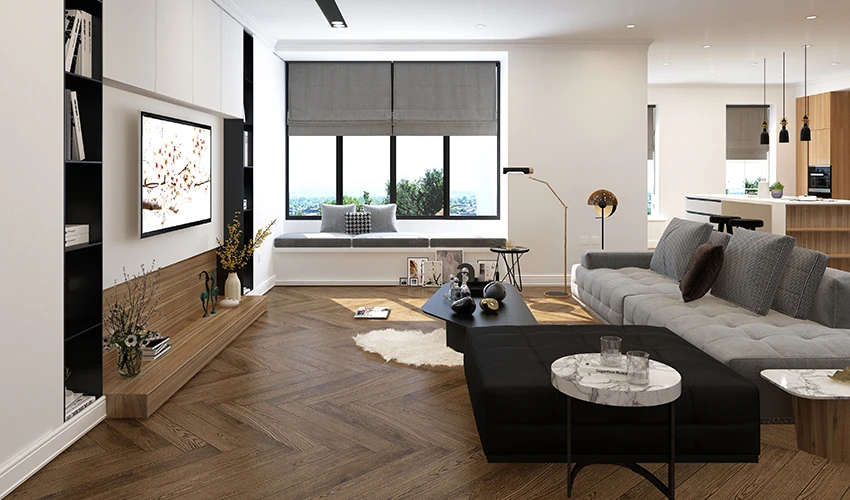 快適な住まいのリビングルーム