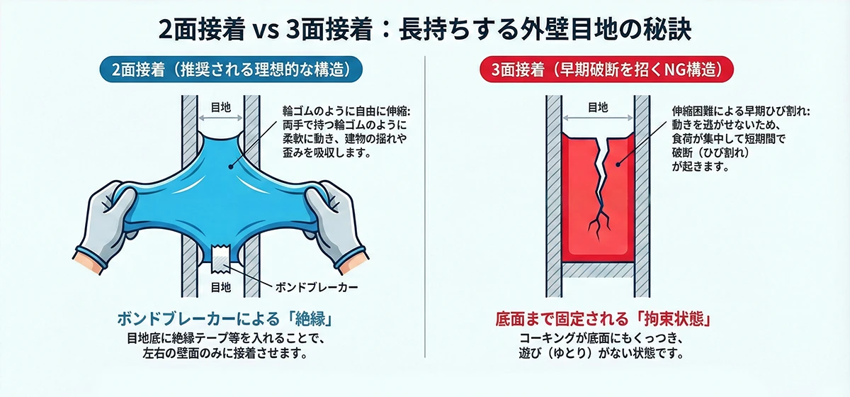 断面構造図（左右比較レイアウト）